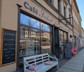 legendäres Café in der Innenstadt